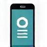 Icône représentant un smartphone, symbolisant les applications mobiles